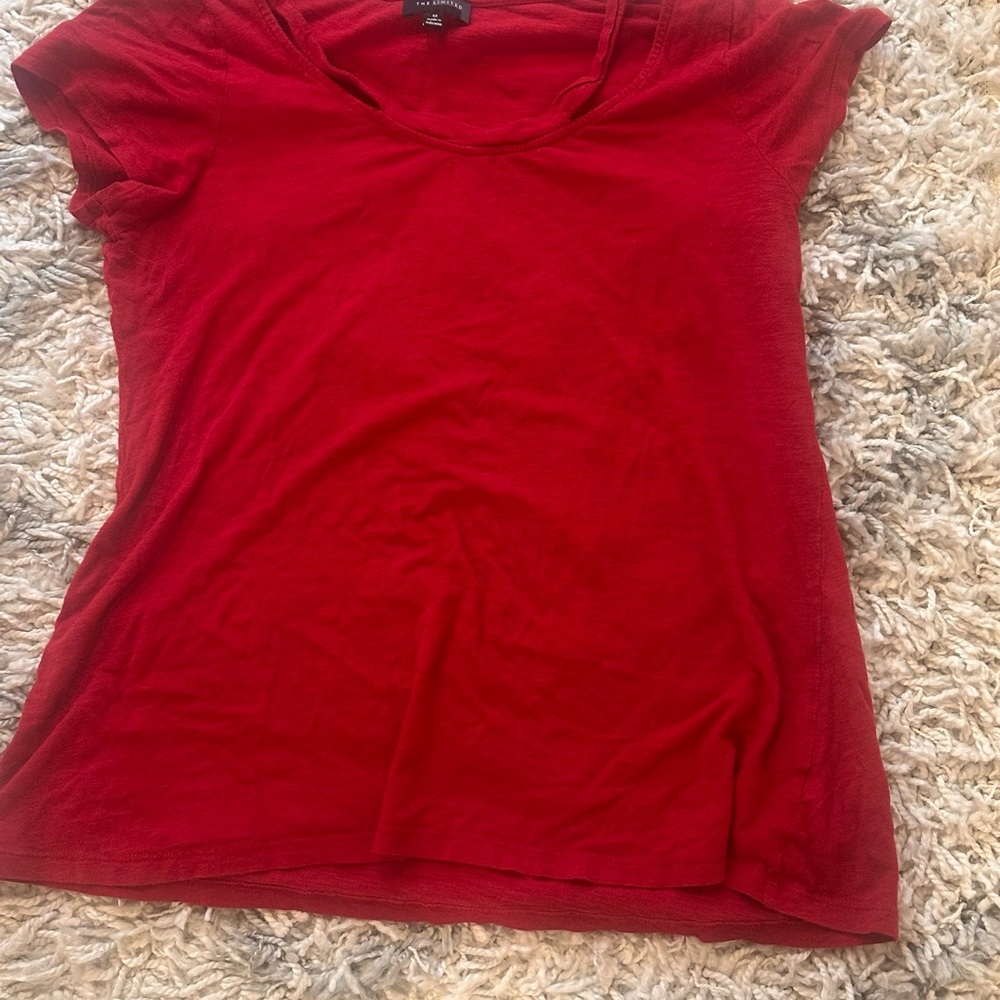 The Limited Vibrant Red Short Sleeve Tee